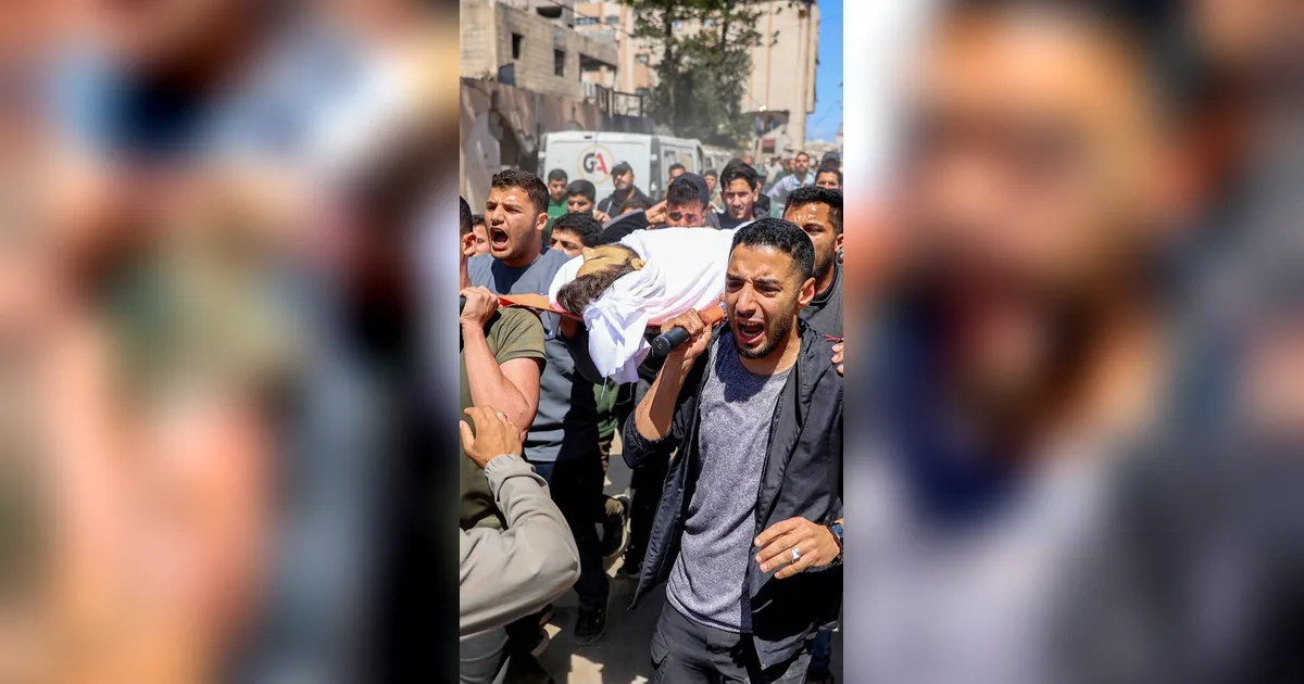 FOTO: Putra Petinggi Hamas Tewas Akibat Serangan Israel di Gaza