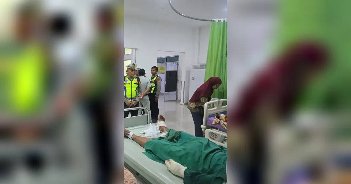 Kabar Terbaru Pasutri Korban Kecelakaan Bus ALS-Truk Tangki Dirawat di RS, Begini Kondisinya