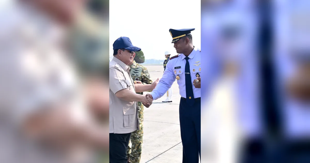 Prabowo Terbang ke Lampung, Resmikan RSUD dan Buka