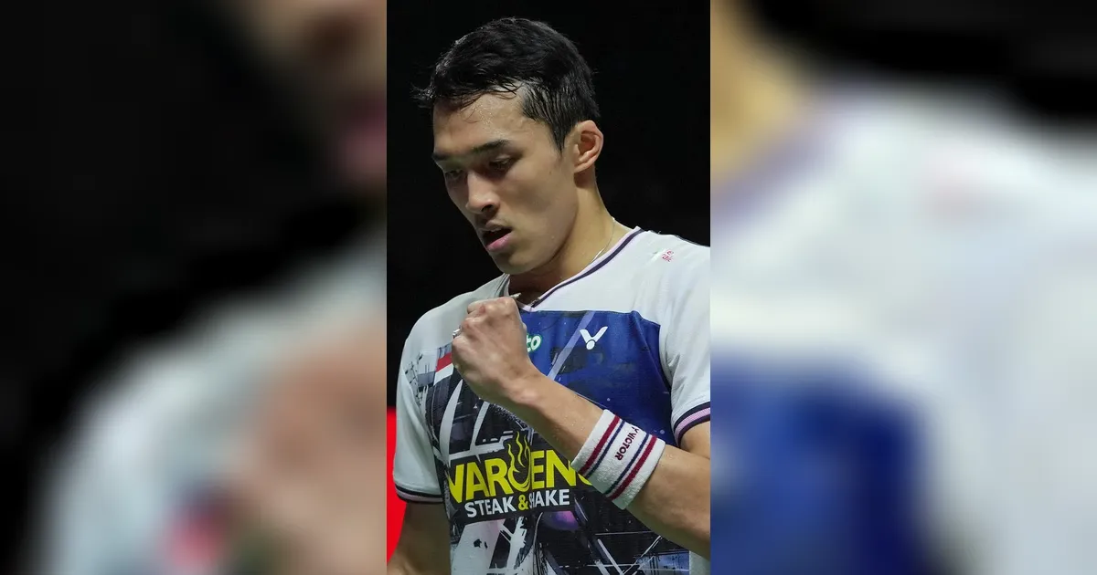 FOTO: Jonatan Christie Melaju ke Final Indonesia Open 2026