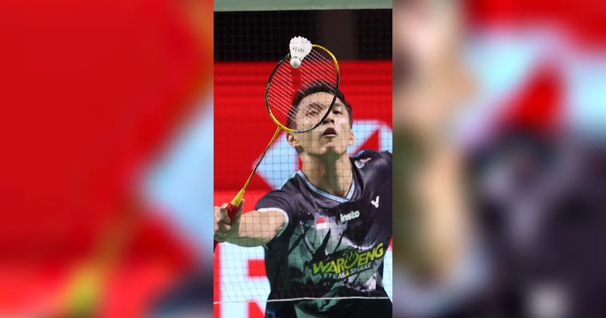 FOTO: Jonatan Christie Gagal Raih Gelar Indonesia Open 2026