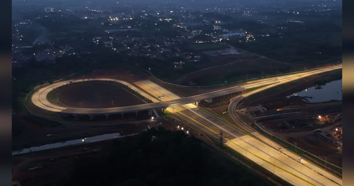 FOTO: Penampakan Tol Serpong-Balaraja Seksi 1B Resmi Beroperasi Fungsional, Tarif Masih Gratis