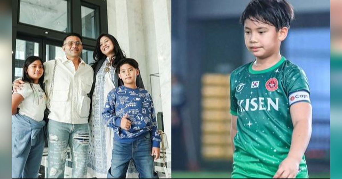 8 Foto Judeo, Anak Judika dan Duma Riris yang Semakin Tampan dan Jago Bola