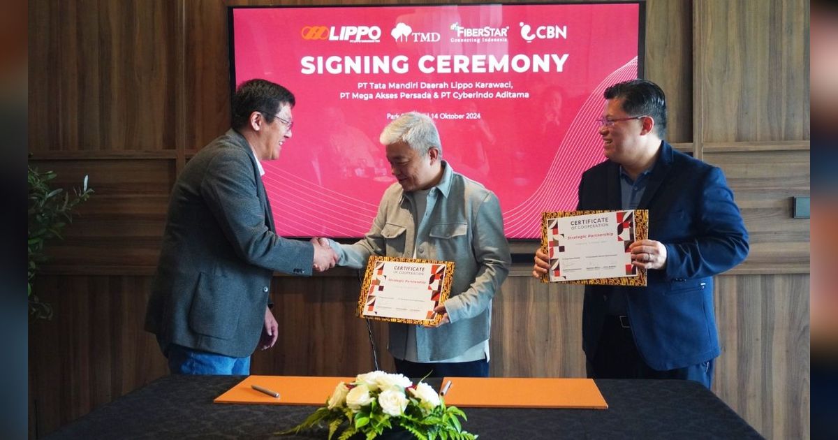 Lippo Karawaci Gandeng FiberStar dan CBN Ciptakan Kota Digital Cerdas