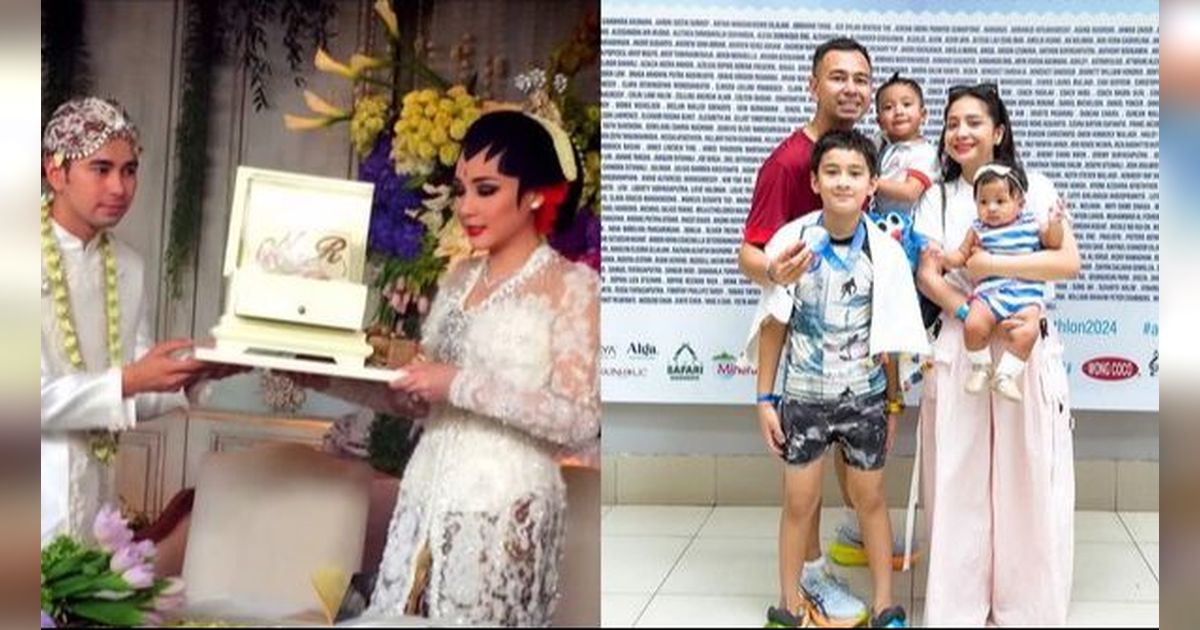 10 Tahun Bersama, Potret Kenangan Raffi Gigi dari Akad Nikah hingga Punya 3 Anak!