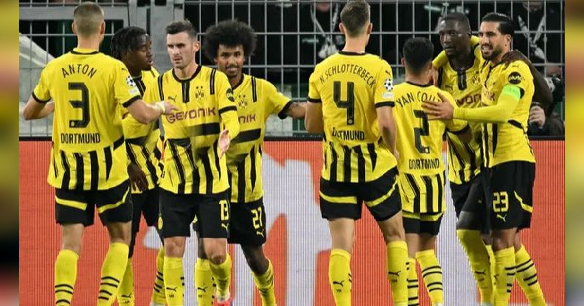 FOTO: Pesta 7 Gol ke Gawang Celtic, Borussia Dortmund Cetak Kemenangan Terbesarnya di Liga Champions