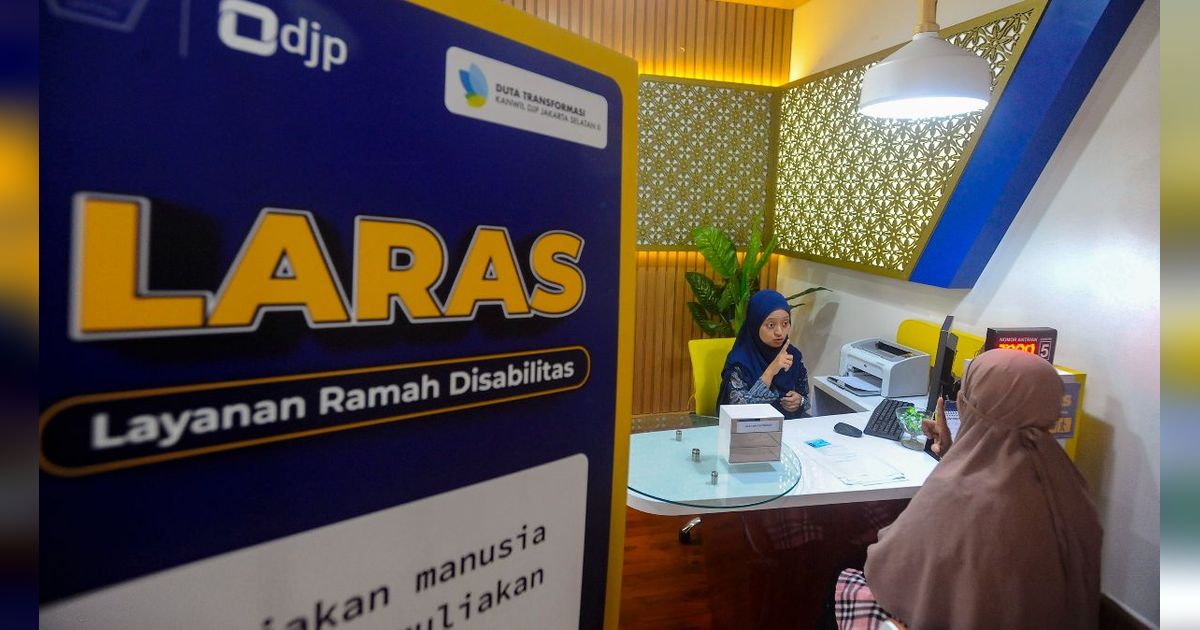 FOTO: Mengintip Layanan Ramah Disabilitas di Kantor Pajak, Pegawai Cakap Berbahasa Isyarat