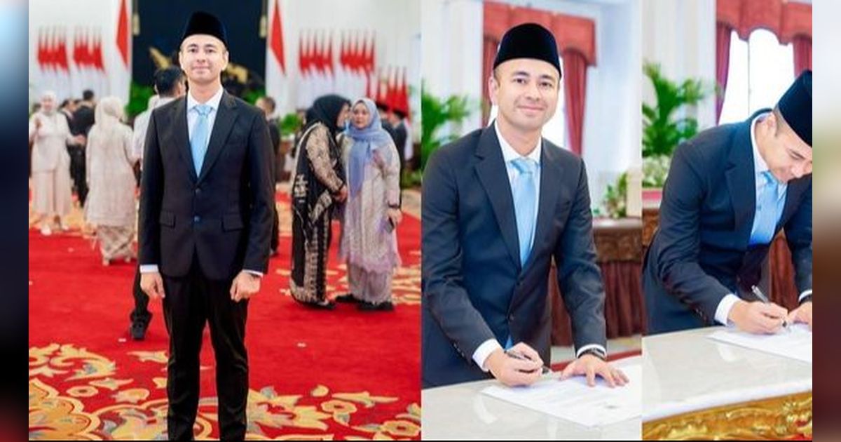 Potret Raffi Ahmad Dilantik Jadi Utusan Khusus Presiden, Simak Gaji dan Keberatan Pensiunnya!