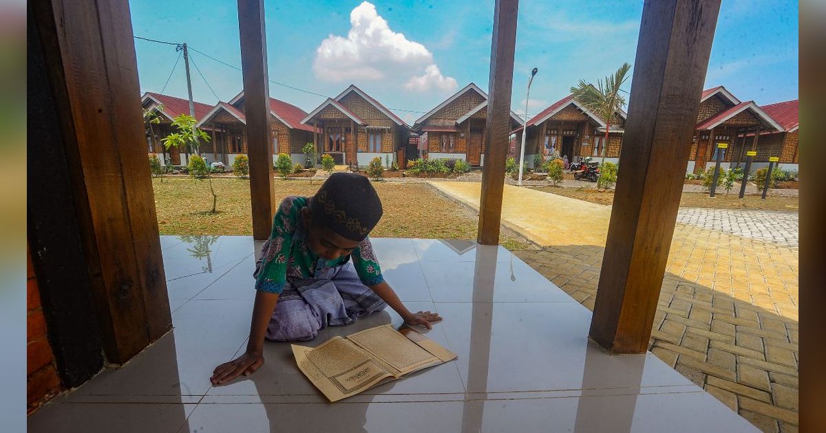 FOTO: Indahnya Hunian Tetap Bagi Korban Bencana Tanah Bergerak Sukabumi