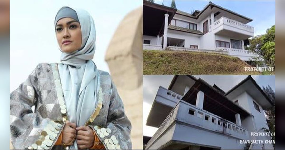 8 Potret Rumah Mewah Julia Perez, Terbengkalai Selama 7 Tahun Dikelilingi Kebun dan Bukit