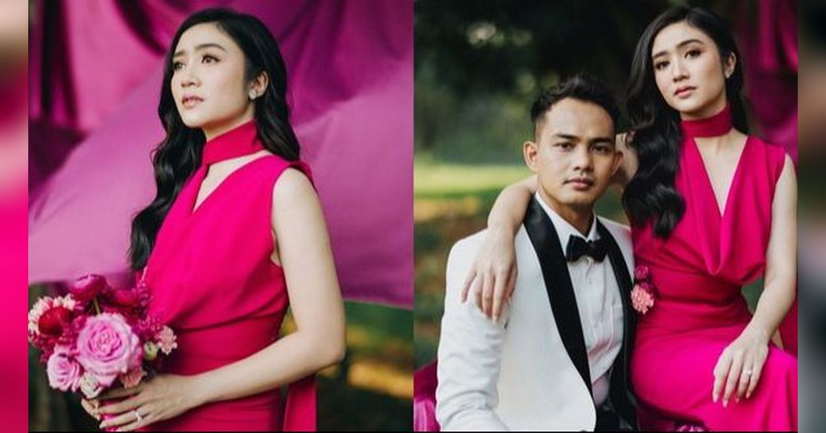 6 Potret Manis Febby Rastanty Foto Prewed di Hutan dengan Nuansa Pink, Calon Ibu Bhayangkari yang Menawan!