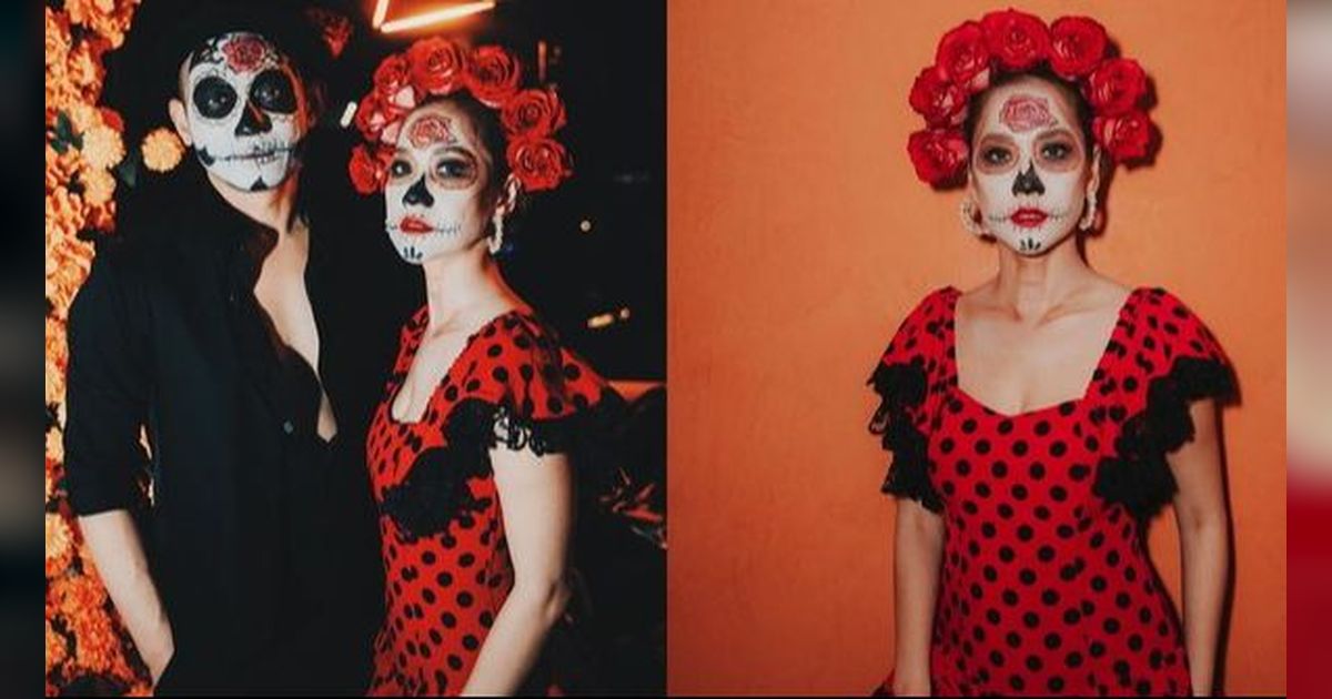 8 Potret Bunga Citra Lestari Tampil Dia De Los Muertos, Netizen Malah Berdebat!