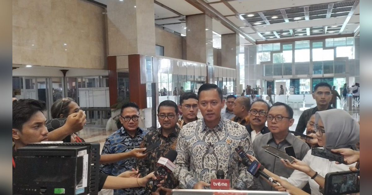 Momen Perdana AHY Rapat Bareng Anggota DPR Sebagai Menteri ATR, Bahas Mafia Tanah di Daerah