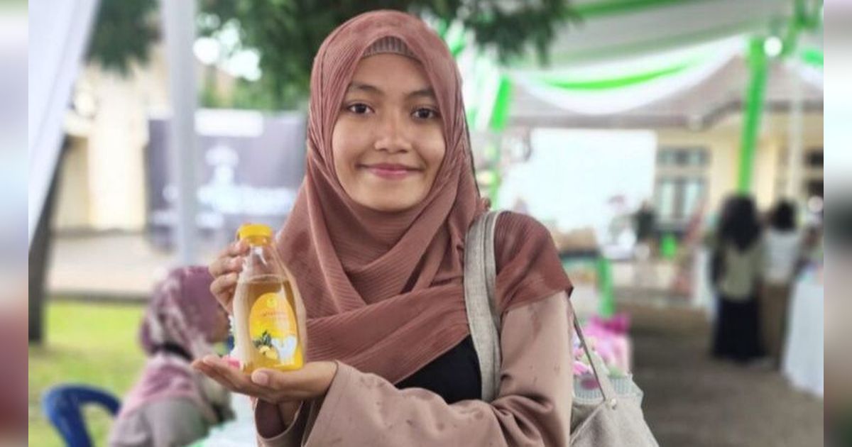 Inspiratif! Mahasiswi Cantik Ini Buat Inovasi Sabun Cuci Piring dari Kulit Nanas, Ini Sosoknya