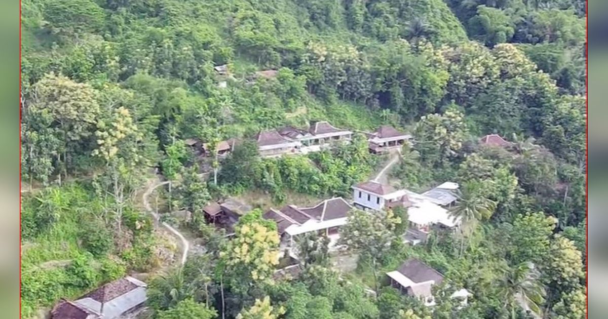 Mengunjungi Kampung Terpencil di Puncak Bukit Wonogiri, Hampir Semua Warganya  punya Motor Trail