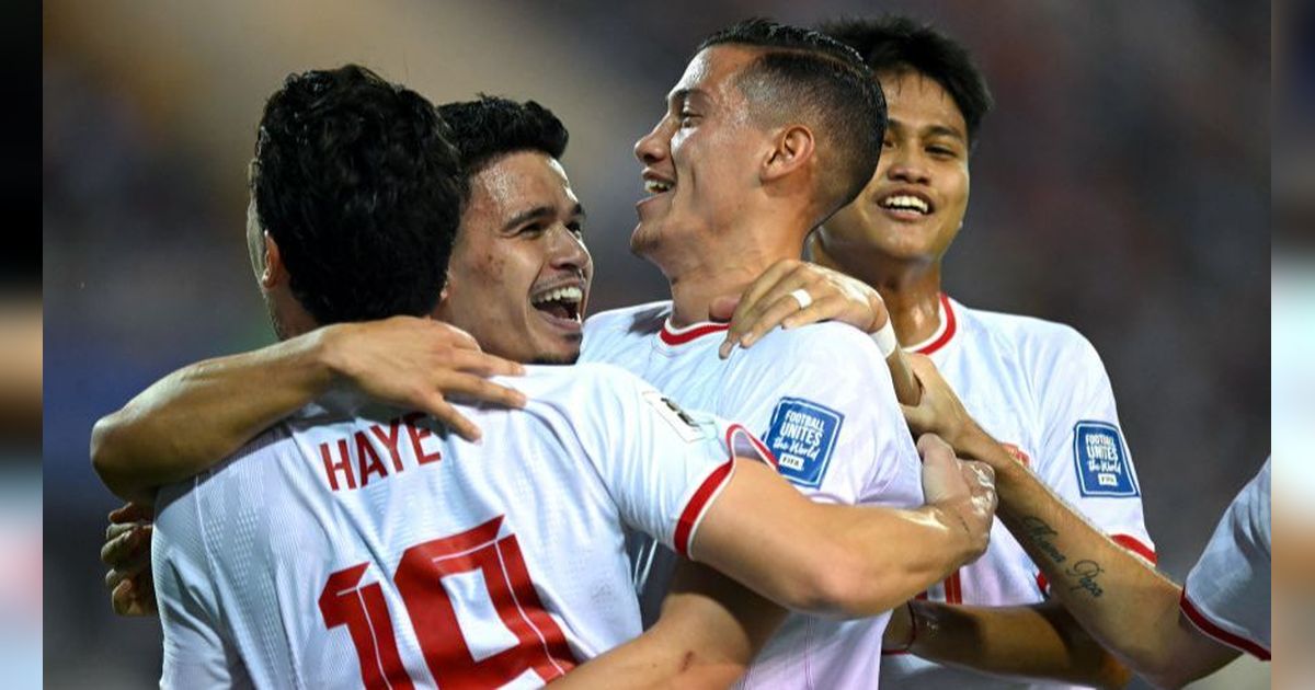 FOTO: Momen Timnas Indonesia Bantai Vietnam 3-0 dan Akhiri Kutukan 20 Tahun di Stadion Hanoi