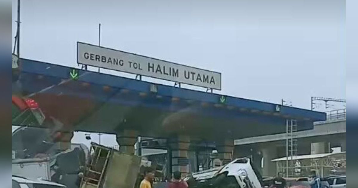 Penyebab 7 Kendaraan Kecelakaan Beruntun di Tol Halim Utama Akibat Truk Ugal-ugalan