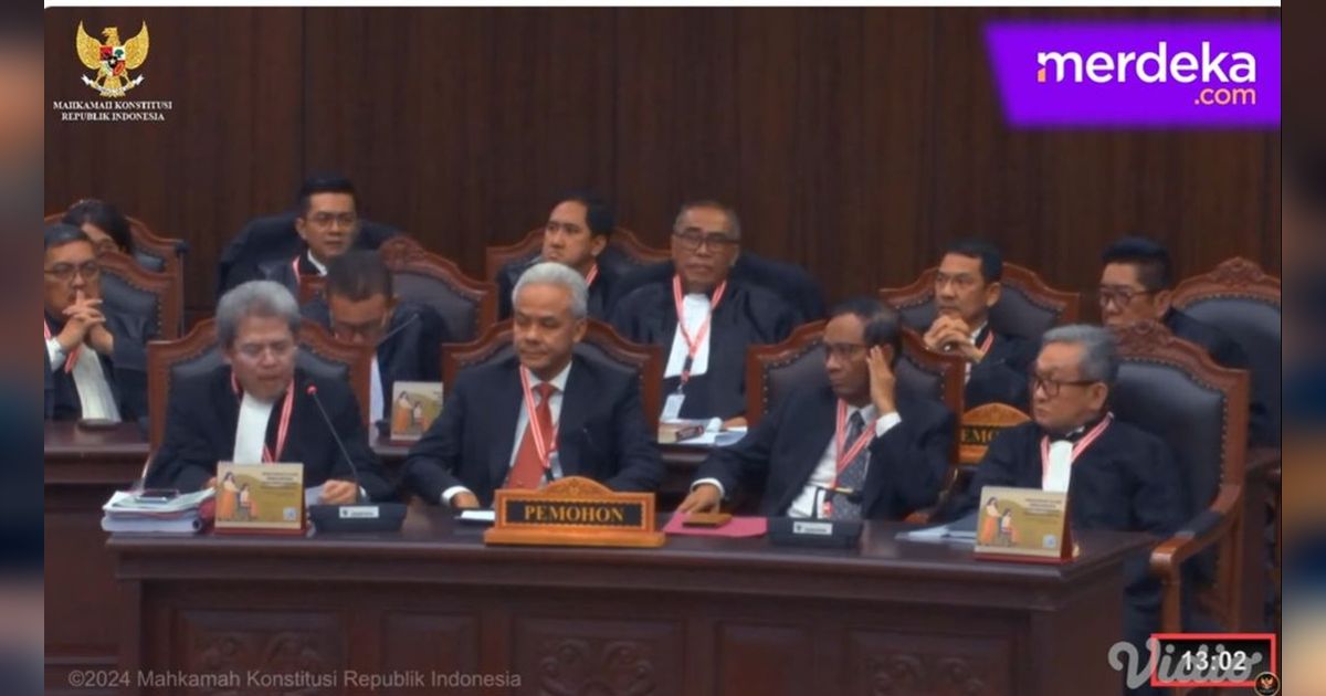 LIVE STREAMING: Sidang Perdana Ganjar & Mahfud Gugatan Pilpres 2024