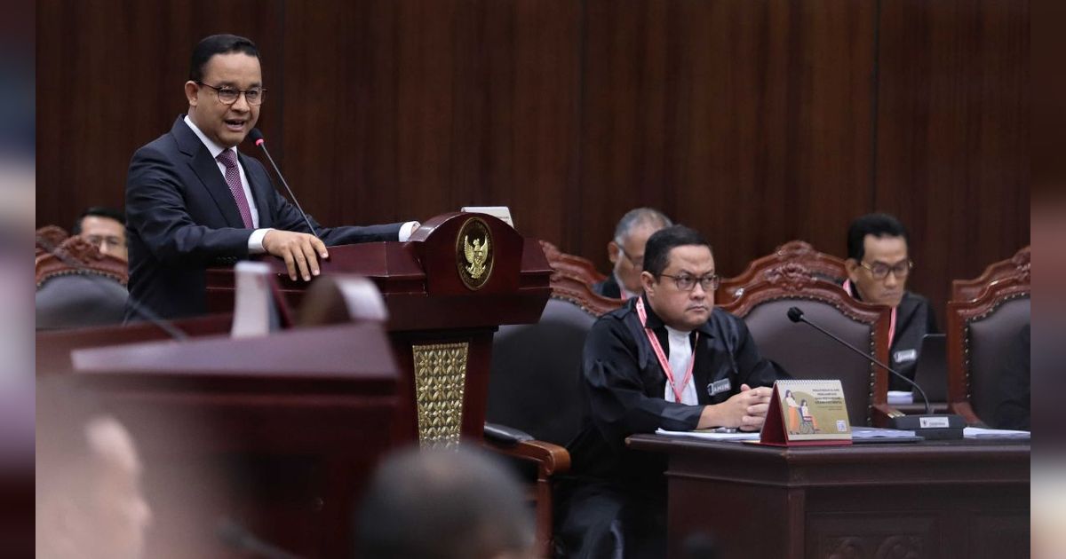 VIDEO: Pernyataan Anies di Sidang MK, Keras Sindir Jokowi Soal Kecurangan Pemilu 2024