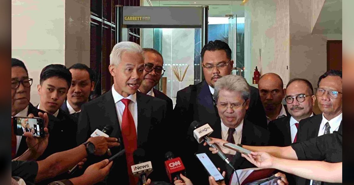 Ingatkan Pihak yang Cepat Lupa, Ganjar Pranowo Singgung Semangat Reformasi di Sidang Sengketa Pilpres