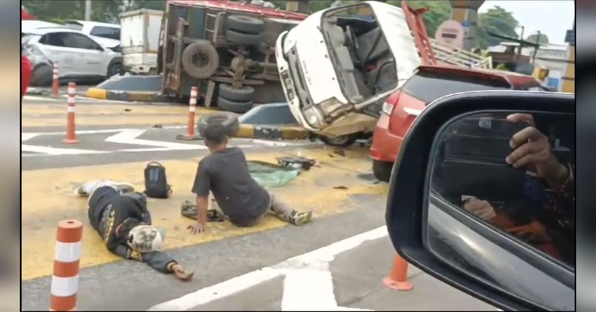 VIDEO: Penyebab Kecelakaan Beruntun Diungkap Polisi, Berawal dari Truk Ugal ugalan di Tol Halim