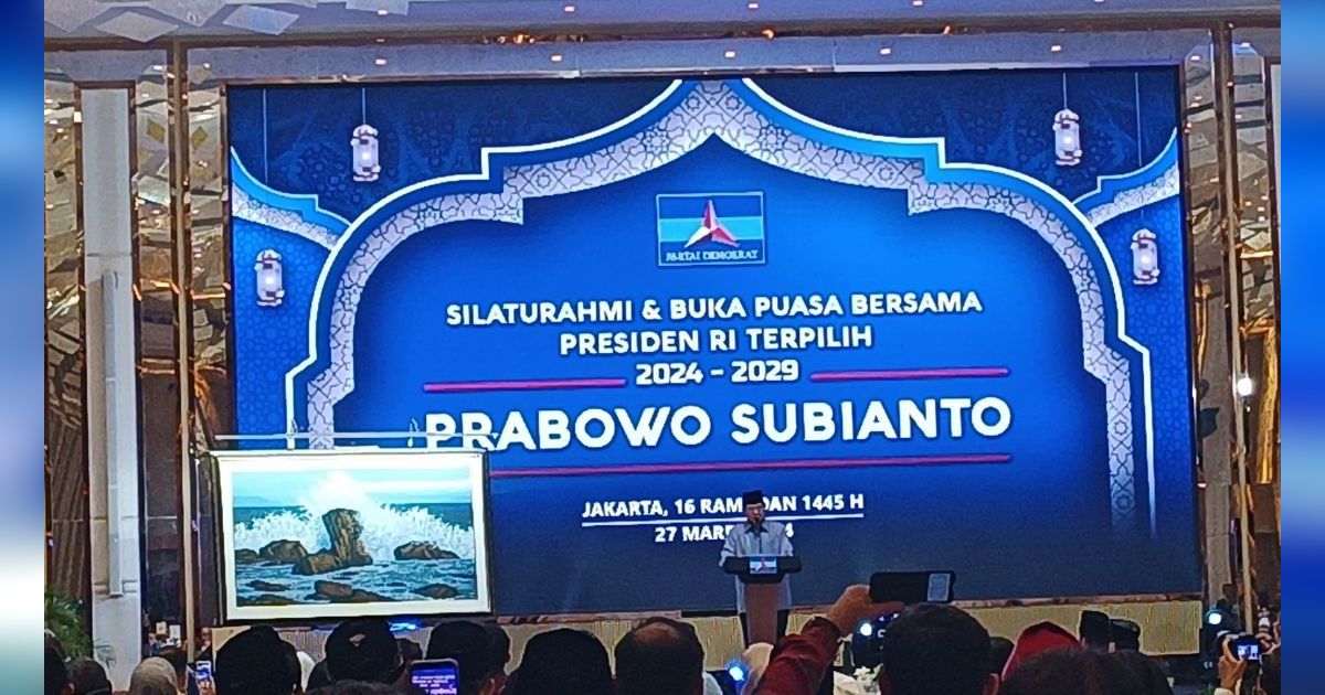 Momen SBY Berikan Lukisan Spesial Untuk Prabowo