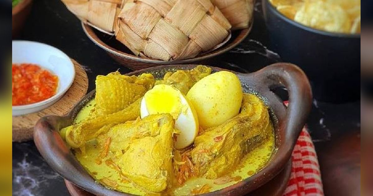 8 Resep Opor Ayam Khas Lebaran, Kaya Cita Rasa Rempah Nusantara