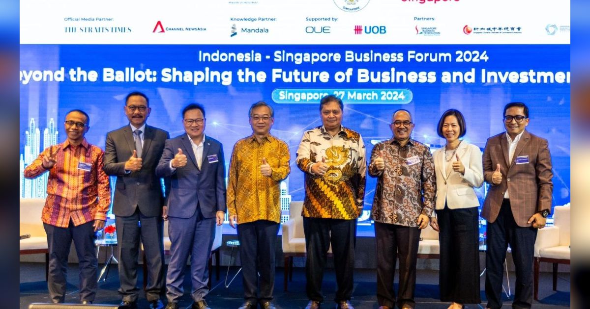 Gelar Forum Bisnis, Singapura-Indonesia Bahas Investasi Masa Depan Usai Pengumuman Pemilu 2024