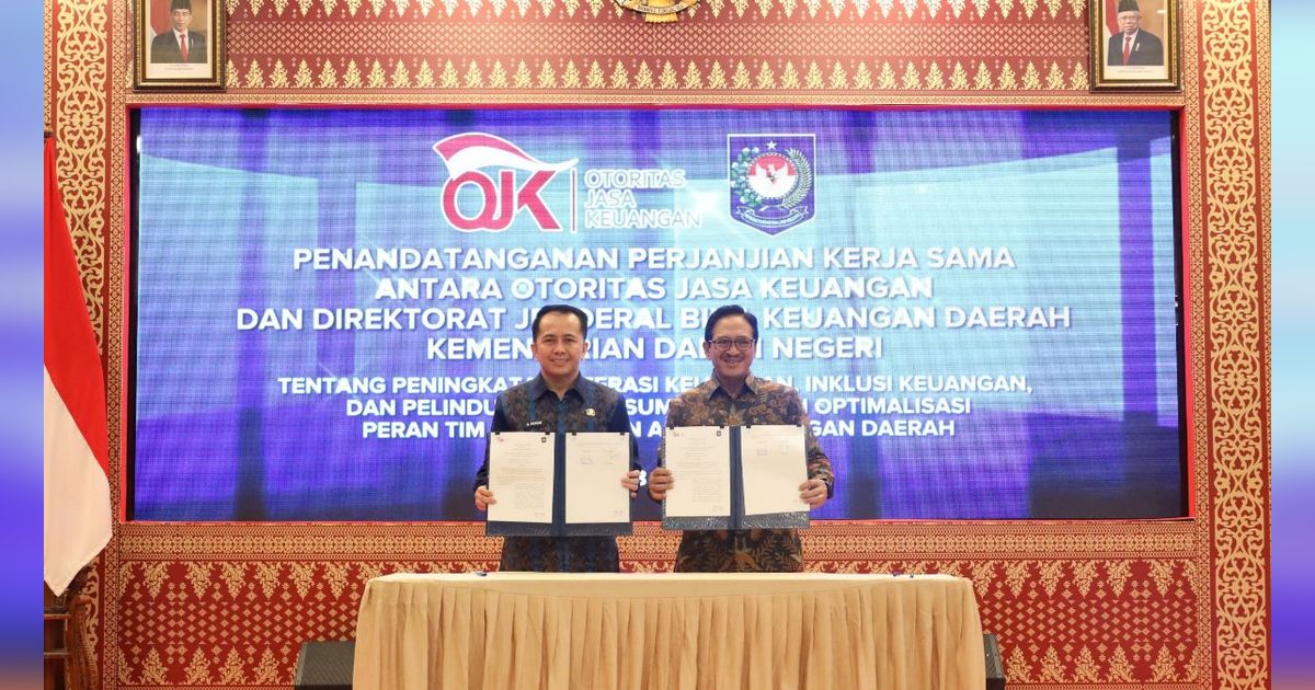 OJK dan Kemendagri Sepakat untuk Perkuat Tim Percepatan Akses Keuangan Daerah