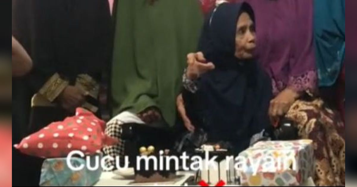 Viral Nenek Minta Digelar Pesta Ultah ke-80 Bareng Teman Sebaya, Serasa Inner Child-nya Lahir Kembali