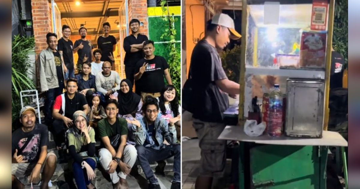 Tak Bisa Ikut Bukber karena Masih Jualan, Aksi Teman-Teman Lakukan Hal Tak Terduga Ini Tuai Pujian