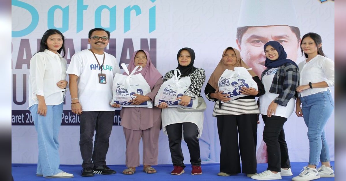 Dukung Program Safari Ramadan BUMN 2024, PT PNM Bagikan 1.000 Paket Sembako di Lampung