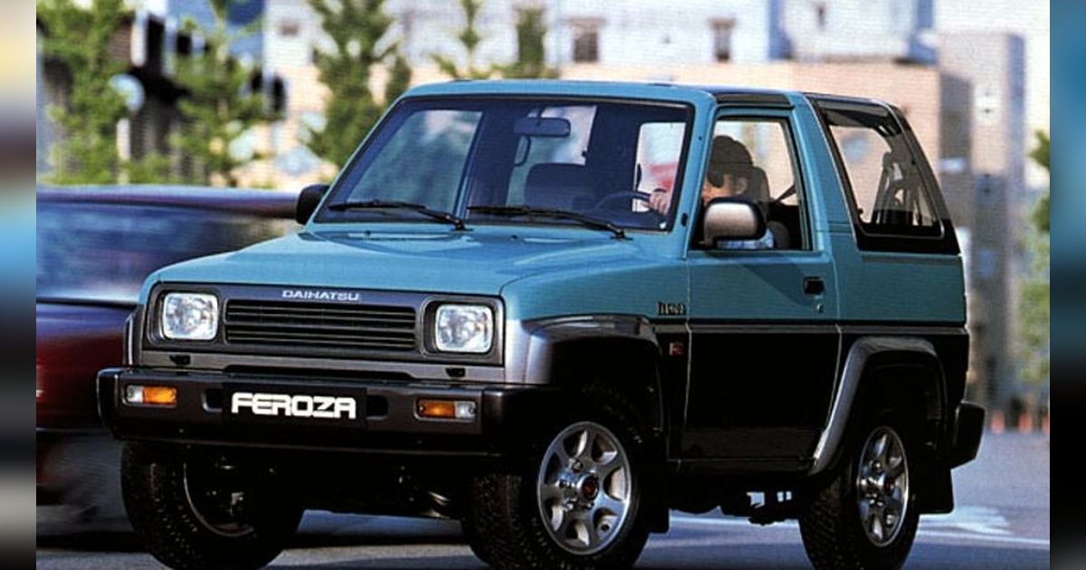 Harga Daihatsu Feroza Lengkap dengan Spesifikasinya, Mobil Legenda dengan Tampilan Gagah