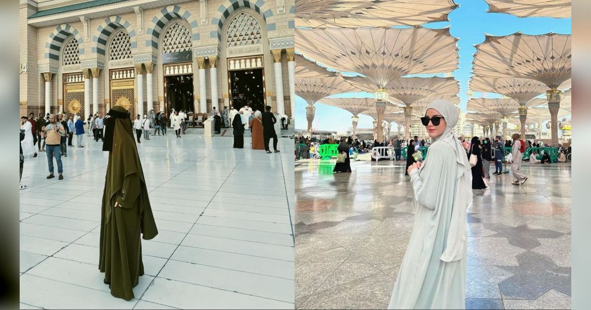 Deretan Artis Cantik yang Jalani Umrah Selama Ramadan 2024, Penampilannya Bikin Pangling