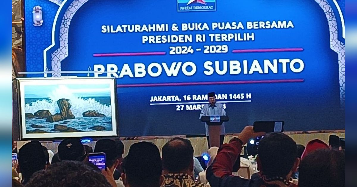 SBY: Jangan Lukai Hati Rakyat Inginkan Pak Prabowo Jadi Pemimpin Mereka