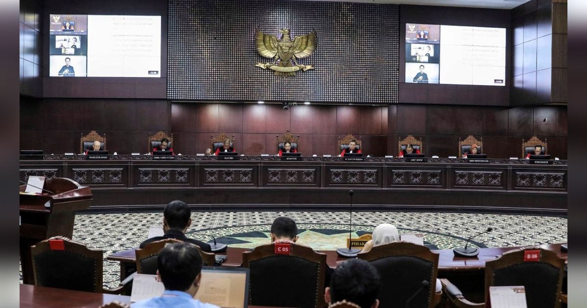 MK Akan Panggil 4 Menteri dalam Sidang Sengketa Pilpres 2024 Siapa Saja?