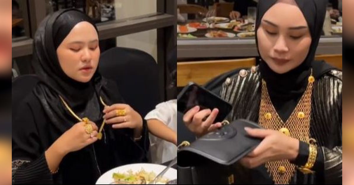 Viral Konten Bukber Jadi Ajang Pamer Kekayaan, Perhiasan Mentereng Bak Toko Emas Berjalan