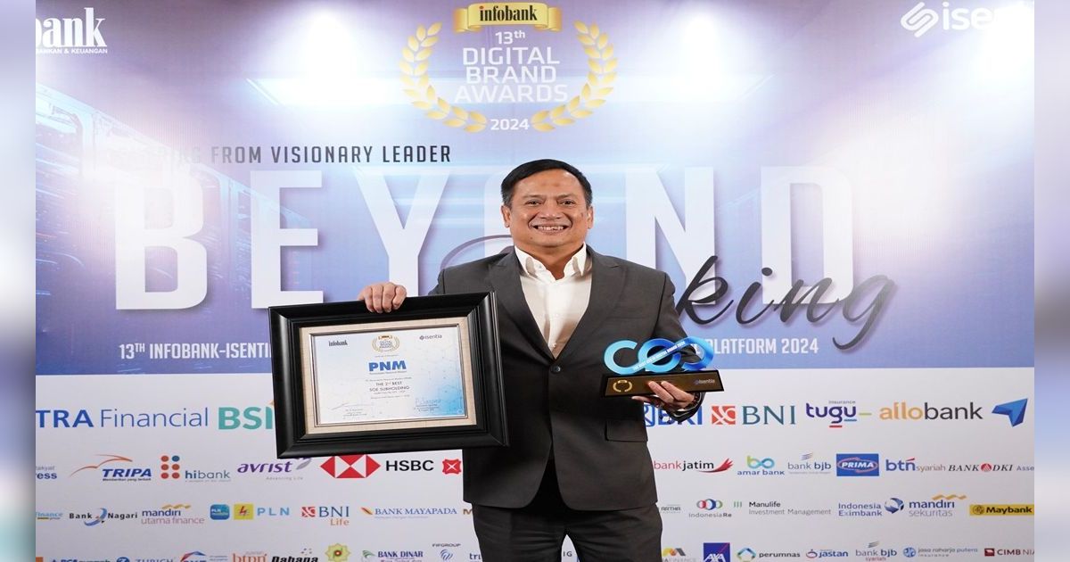 Dirut PNM Masuk Jajaran The Best Reputable CEO in Digital Platform 2024