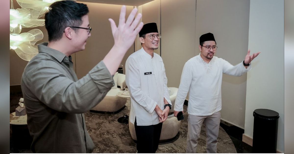 Sandiaga Hadiri Peresmian Kantor Baru Perusahaan Energi yang Diisi Milenial dan Gen Z