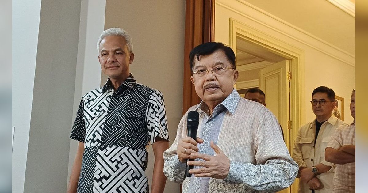 Ketua TKN Prabowo Temui Megawati, Jusuf Kalla: Pertanda Baik