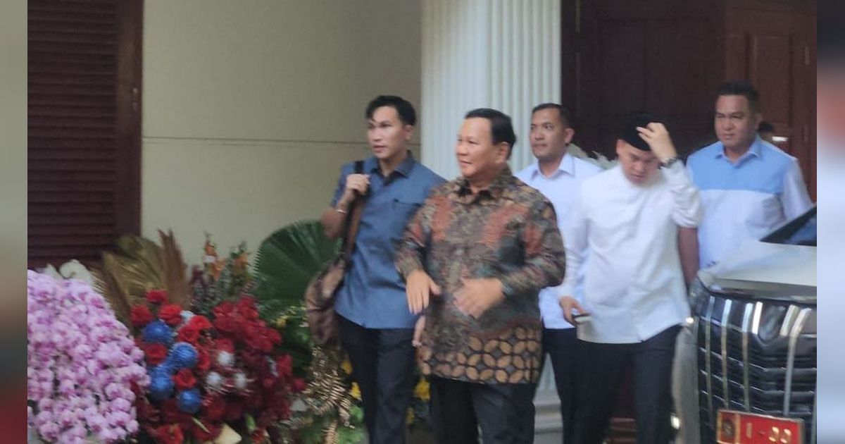 VIDEO: Salut, Momen Prabowo Sungkem Hadiri 'Open House' Lebaran Wapres Ma'ruf Amin Usai Temui Jokowi