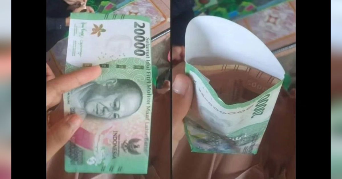 Bocah Tertipu Amplop THR, Dari Luar Bikin Girang Lihat Isinya Malah Nangis