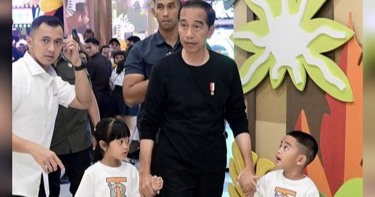 VIDEO: Gaya Al Nahyan Anak Bobby-Kahiyang 'Kawal' Jokowi di Medan, Main Komidi Kuda Habiskan Libur Lebaran