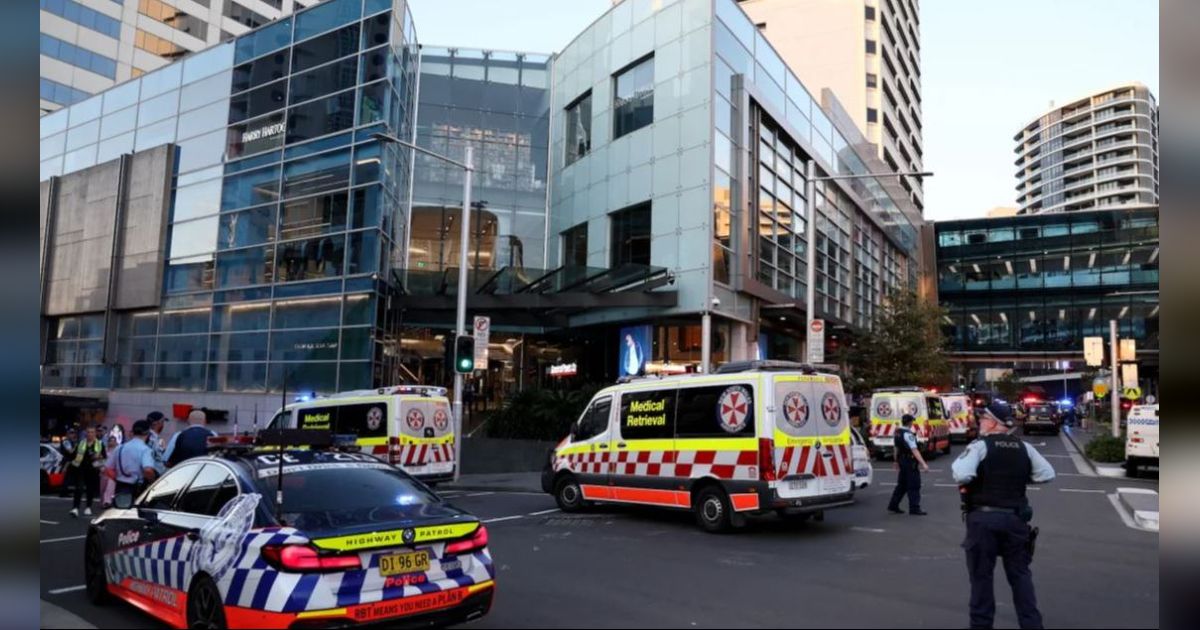Lima Orang Tewas Ditikam Massal di Mal Sydney, Seorang Bayi dan Ibunya Jadi Korban