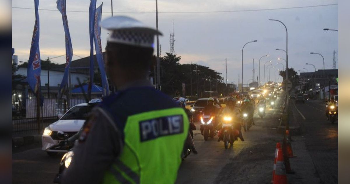 Pemudik Bermotor dapat Pengawalan Polisi dari Pelabuhan Merak hingga ke Tangerang