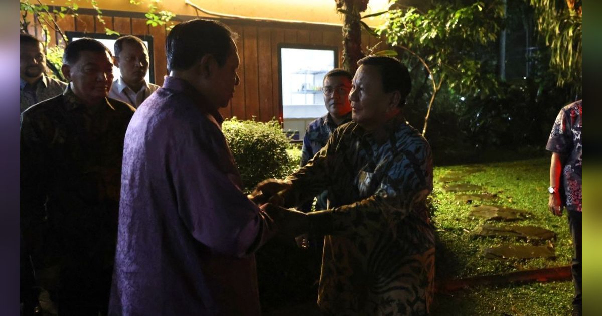 Gerindra Ungkap Tidak Ada Pembicaraan Politik antara SBY dan Prabowo saat Lebaran