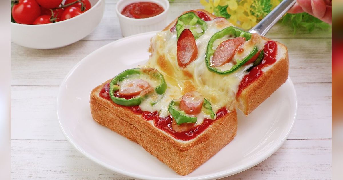 Bikin Pizza Toast untuk Menu Sarapan Praktis dan Bikin Kenyang