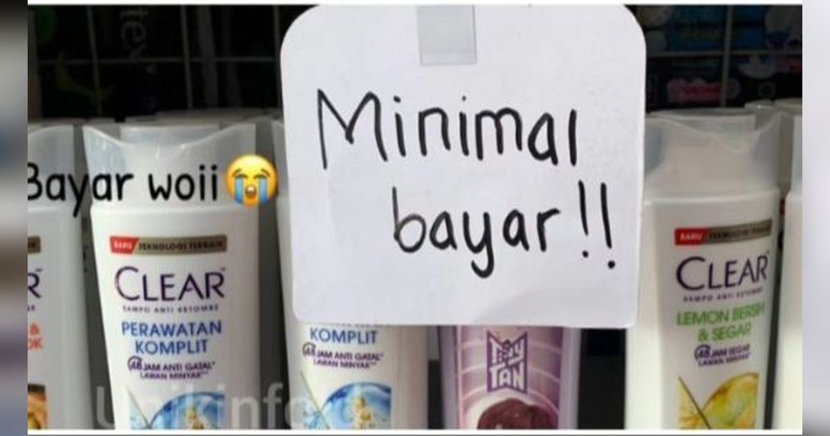 Kerap Nombok, Aksi Pegawai Minimarket Pasang Tulisan Menohok Ini Viral