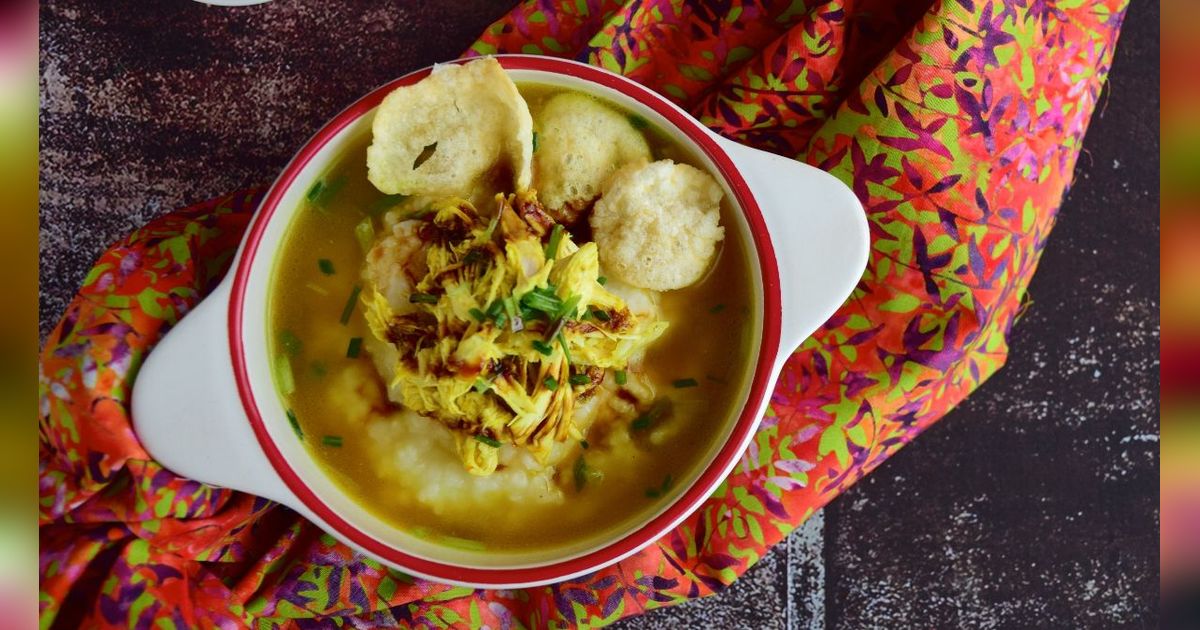 Legendaris Sejak 40 Tahun Silam, Yuk Kenalan dengan Kelezatan Bubur Kuning Khas Indramayu yang Unik