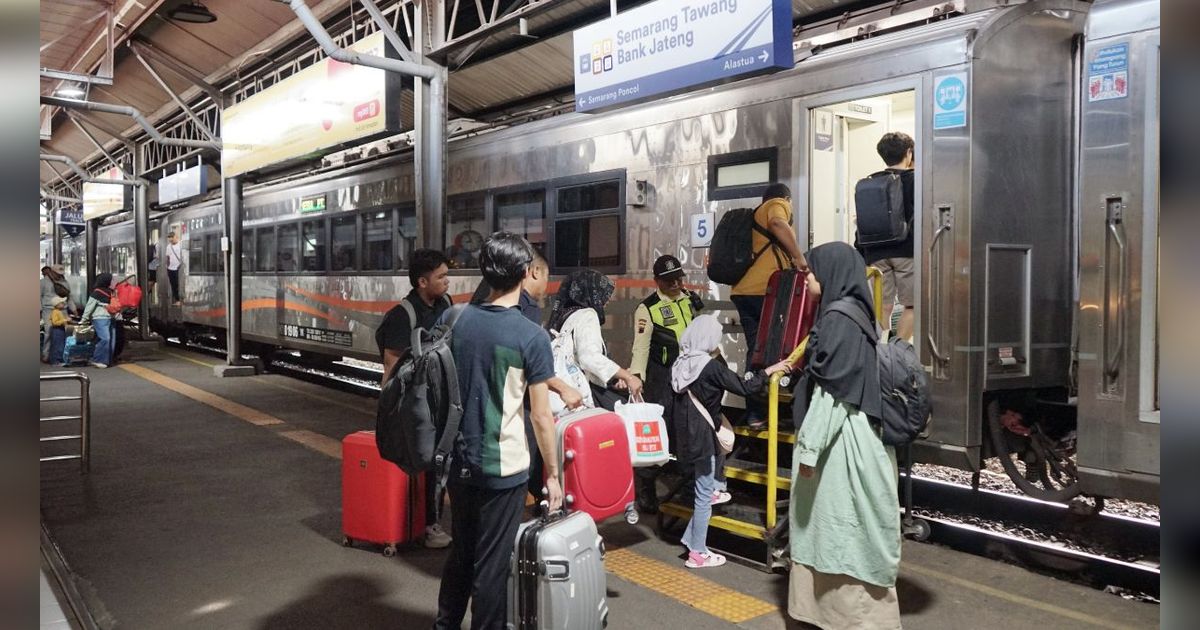 Pemudik Balik ke Jakarta, Surabaya dan Bandung Masih Padati Enam Stasiun Daop 4, Tertinggi Stasiun Tawang